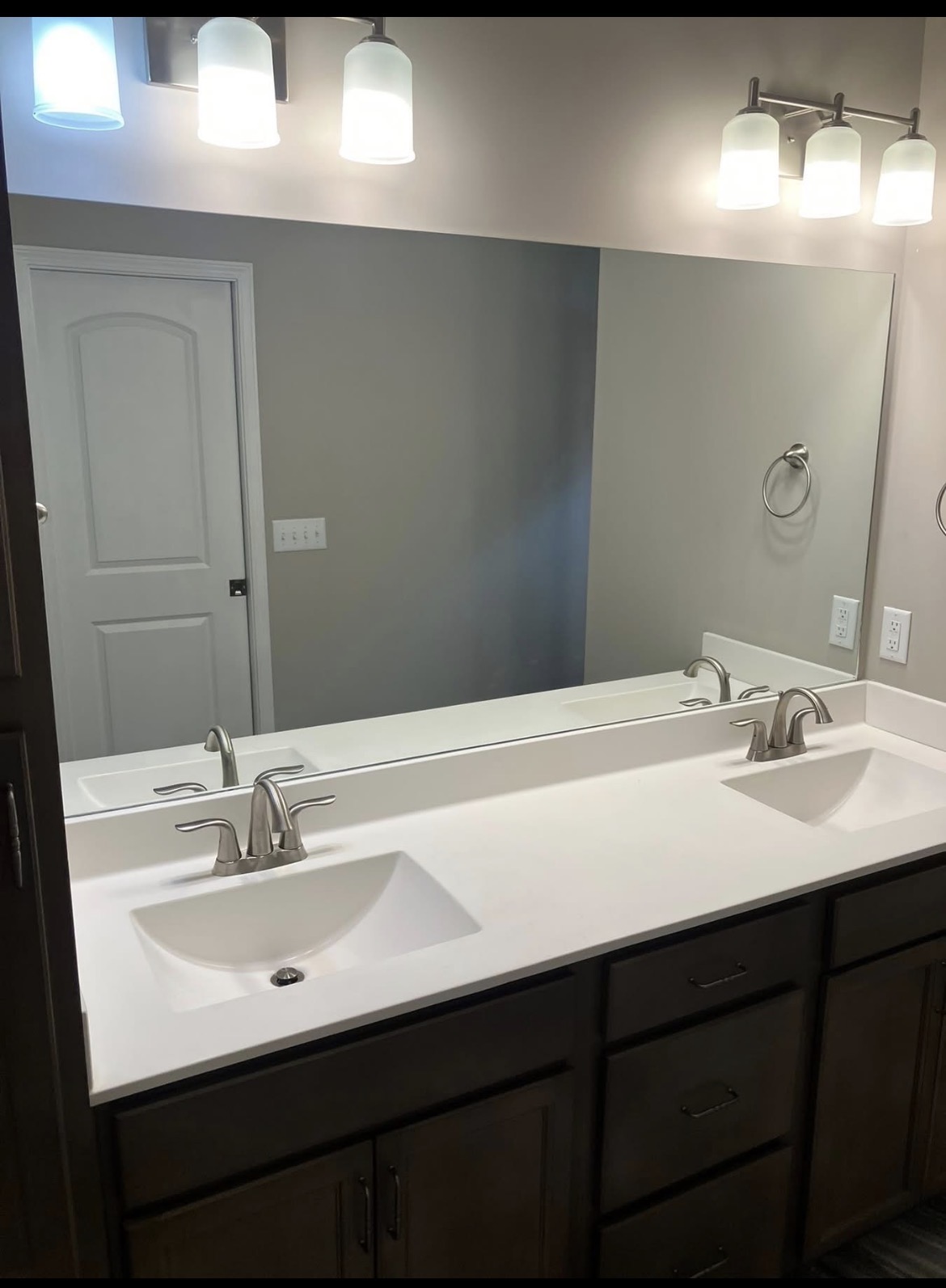 Custom Double-Vanity Mirror